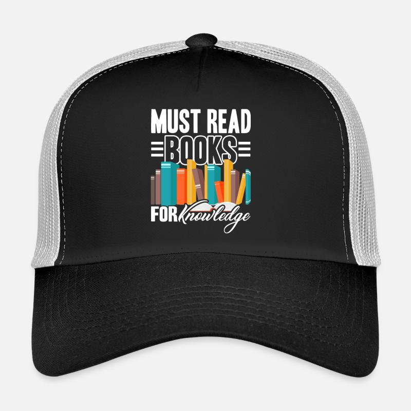 Book Read Books For Knowledge Trucker Cap