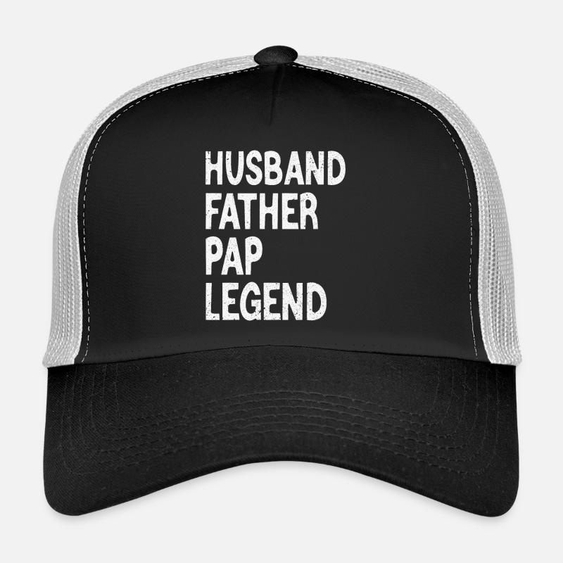 Ehemann Vater Papa Legende Vatertag Trucker Cap