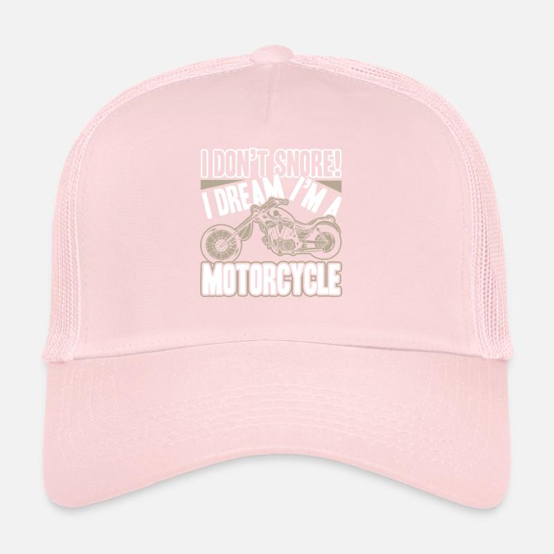 Motorcycle I Dream I am A Motorcycle Trucker Cap