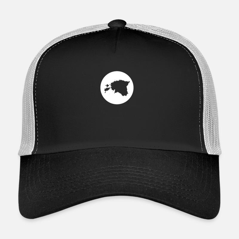 Estonia Map Estonian Este Trucker Cap