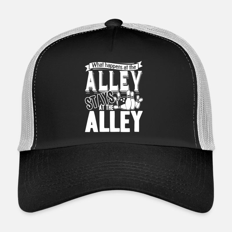 Bowling Funny Bowling Trucker Cap