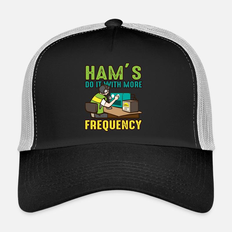 Radio Machen Sie es mit Frequenz Amateurfunk Trucker Cap