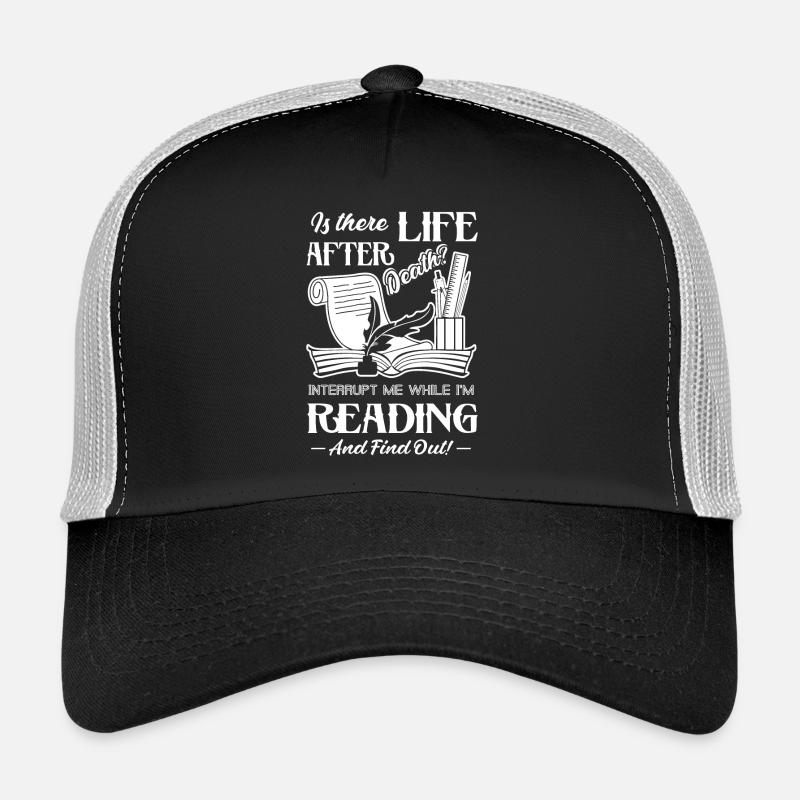 Reading I am Reading Don't Interrupt Trucker Cap