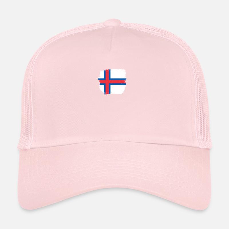 Îles Féroé Drapeau féroïen Casquette trucker 