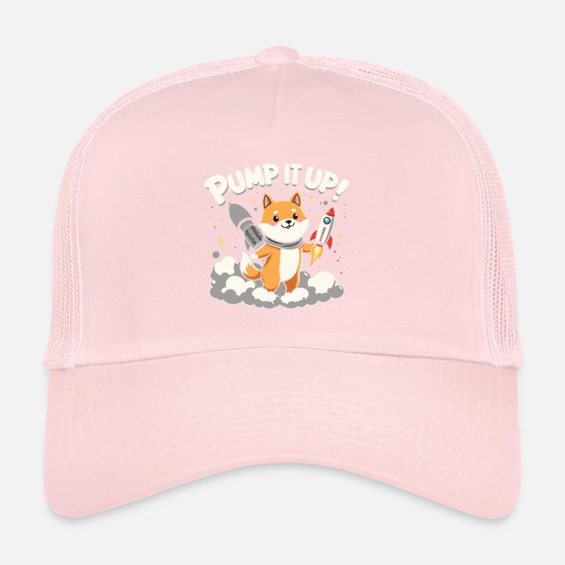 POMPE VERS LA LUNE Casquette trucker 