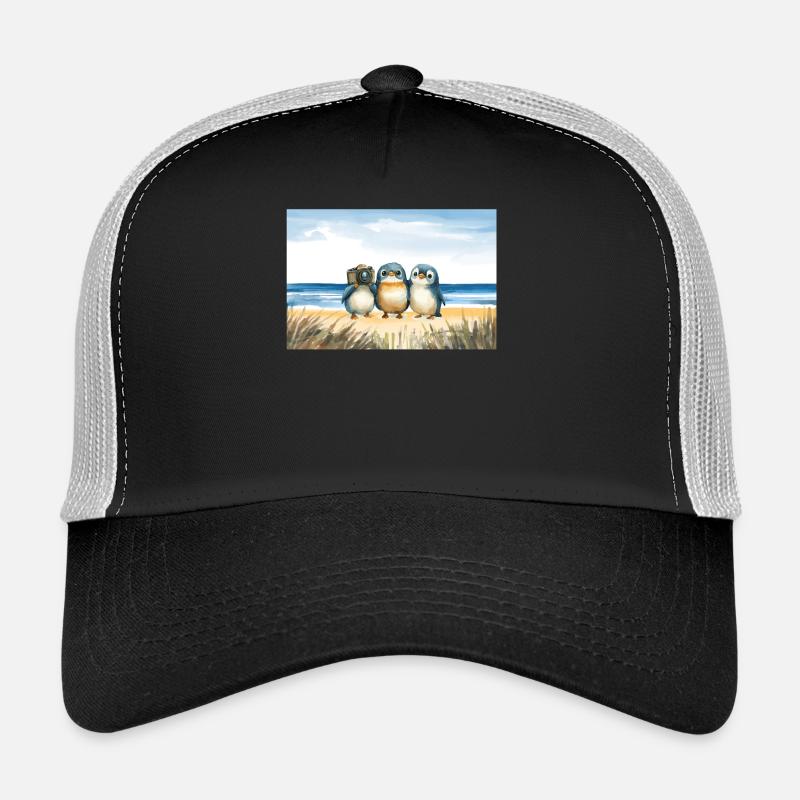 Bezaubernde Pinguine Adorables Pinguins Casquette trucker 