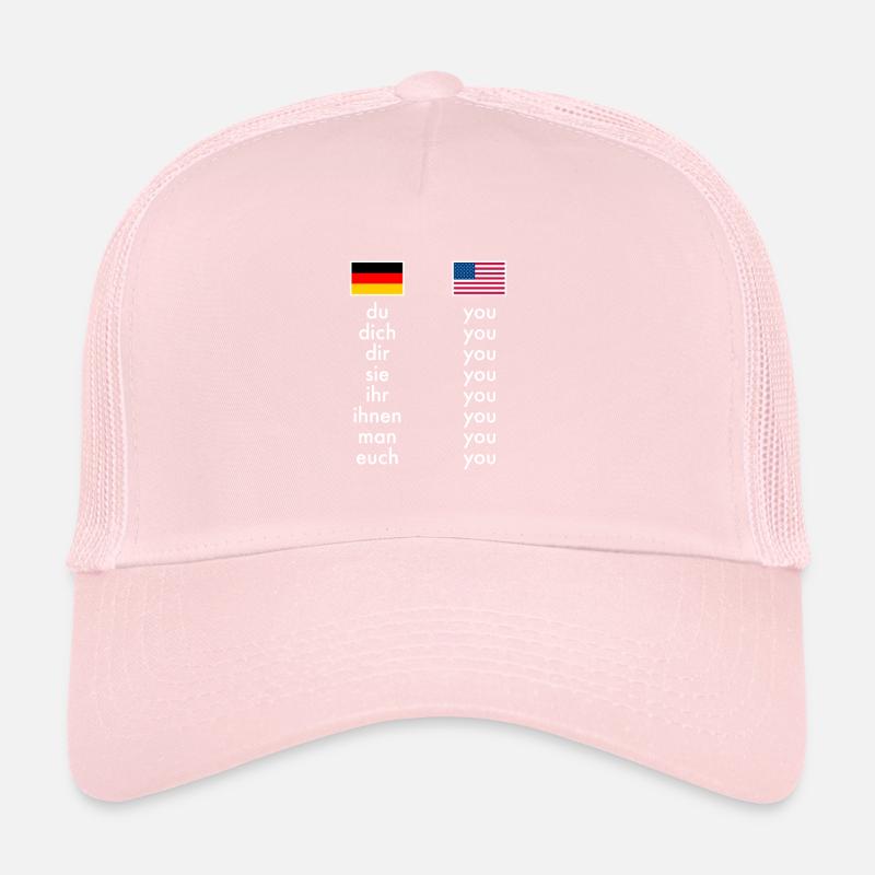 Englisch Deutsch Grammatik Lernen Witzige Lehrer Trucker Cap