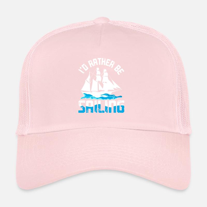 Sailing Boat Sailor Trucker Cap