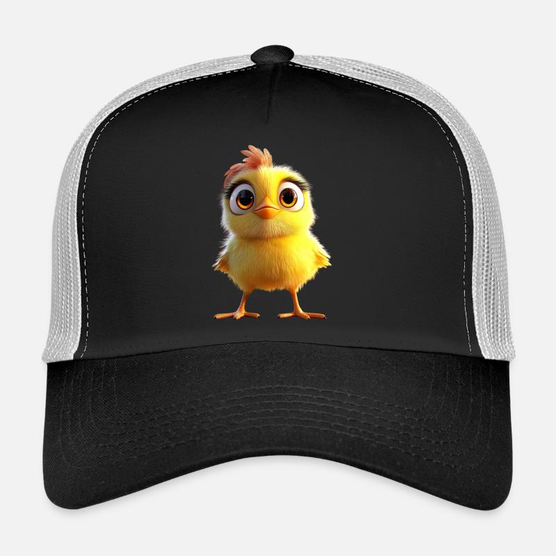 Poulet Poulet Poule Ferme Fermier Poulets mignons Casquette trucker 