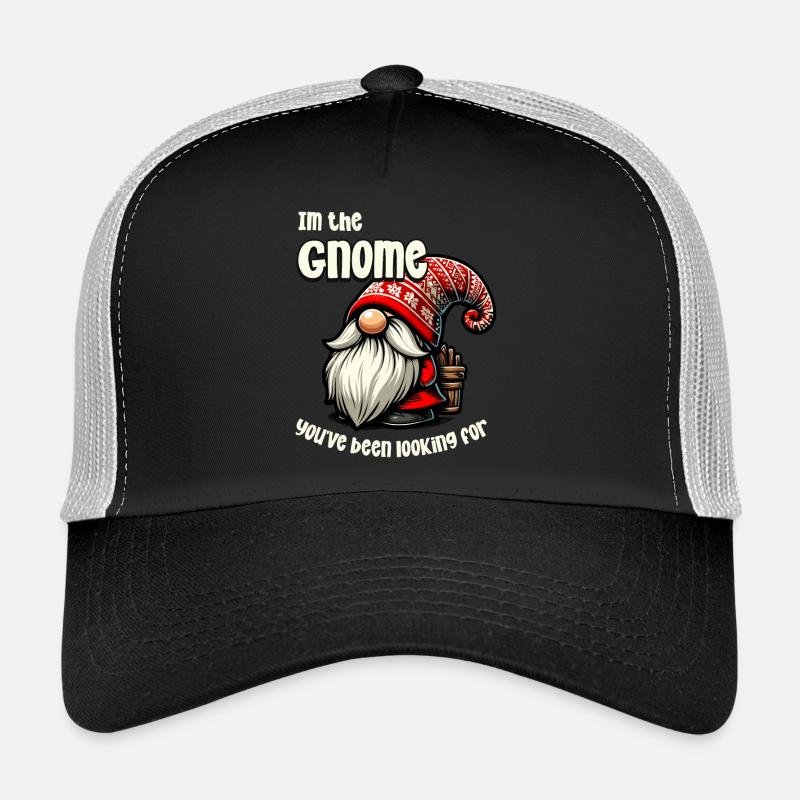Conception de nain de Noël amusant Casquette trucker 