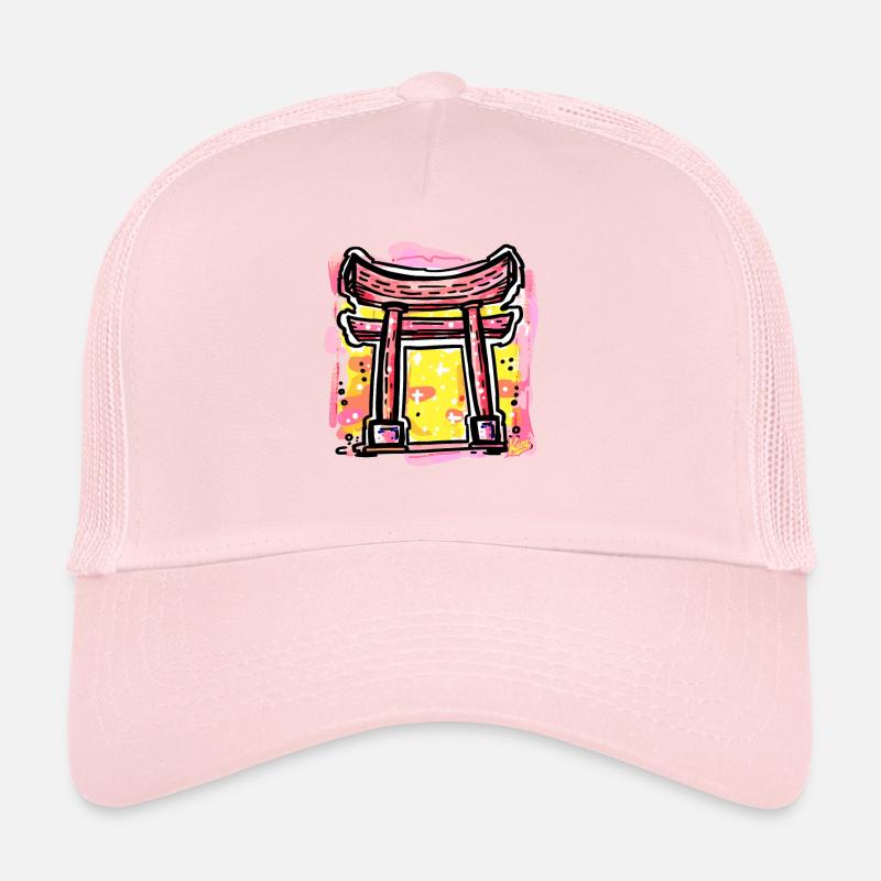 Japanese Tori Gate Trucker Cap
