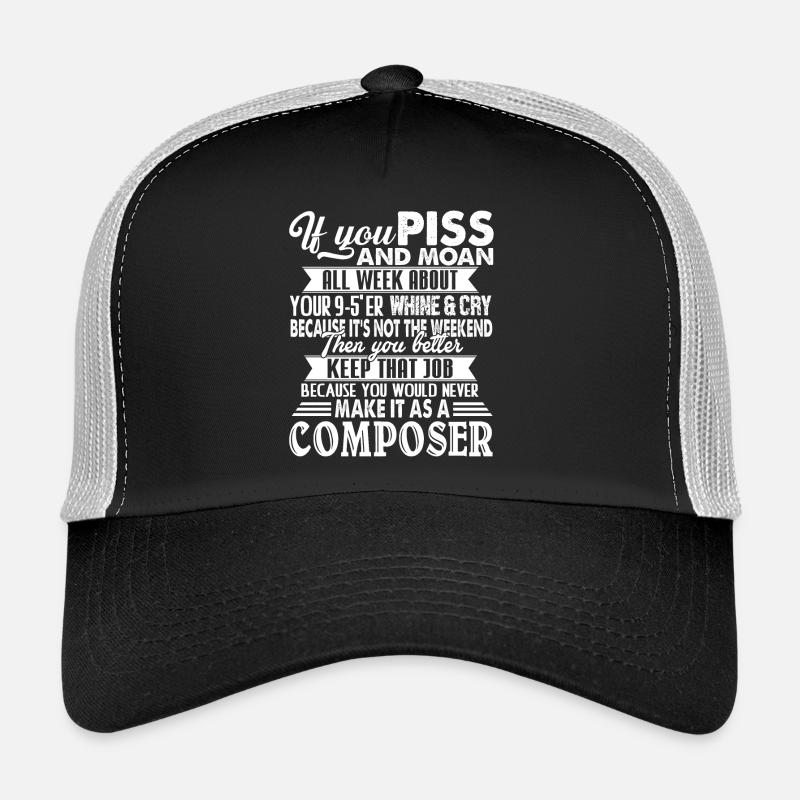 Composer Proud To Be A Composer Trucker Cap