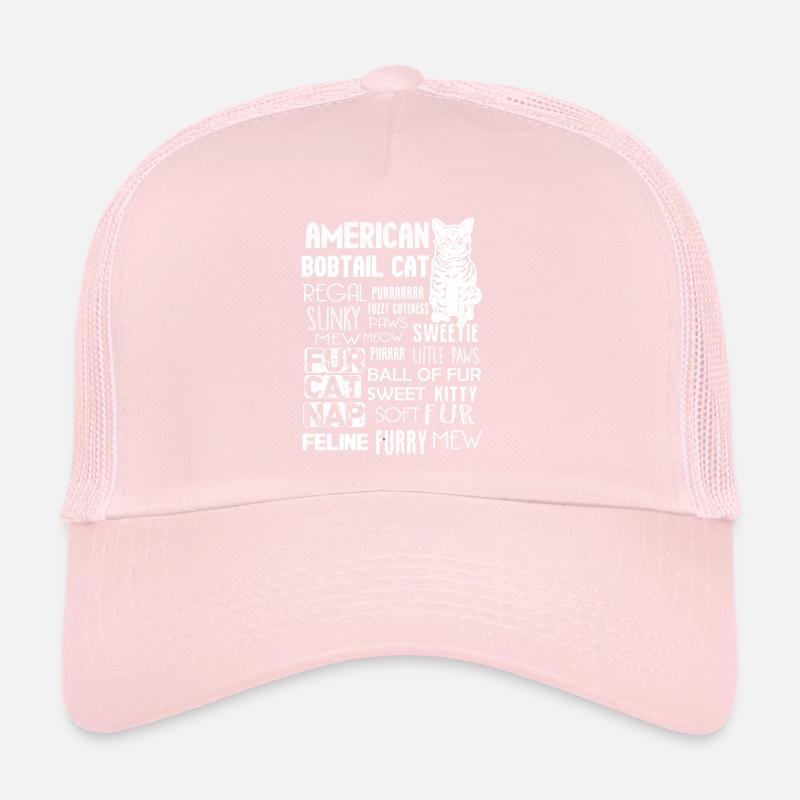 Funny Facts About American Bobtail Cat Trucker Cap