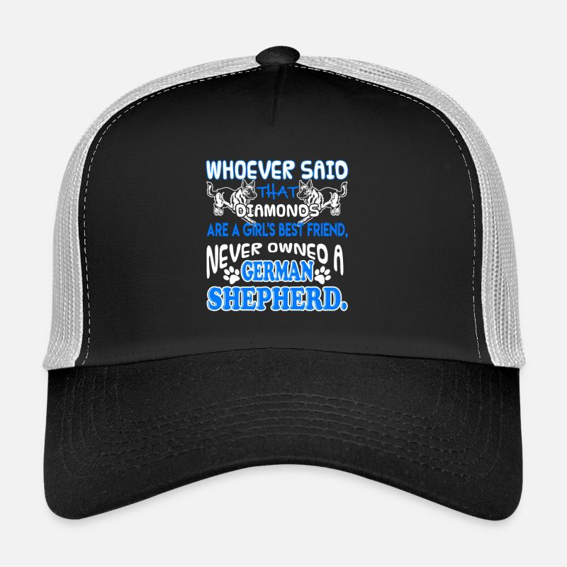 German Shepherd Best Friend Trucker Cap