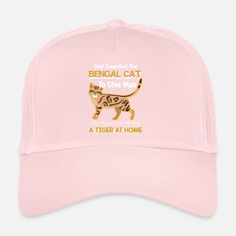 Bengal Cat Lover Trucker Cap