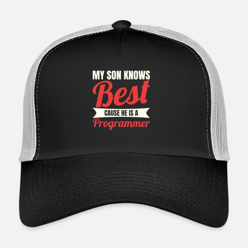 Software Entwickler Sohn Trucker Cap