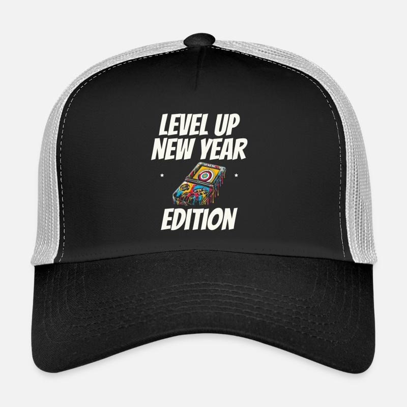 Level Up New Year's Edition, Gaming Progress, New Year Trucker Cap