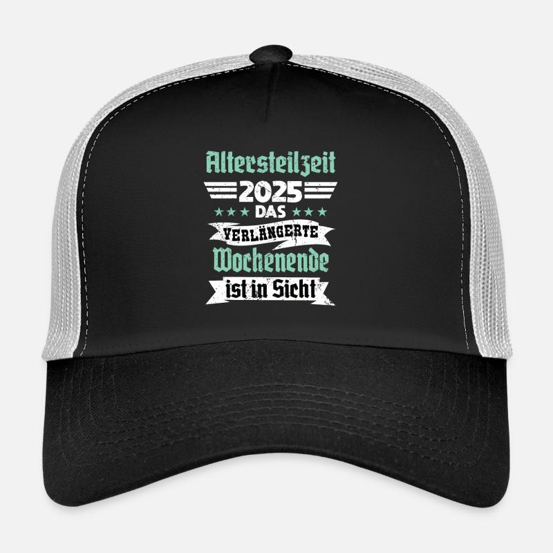 Retraite partielle 2025 : le long week-end Casquette trucker 