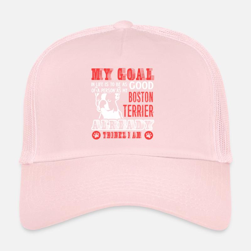 Try To Be A Good Boston Terrier Trucker Cap