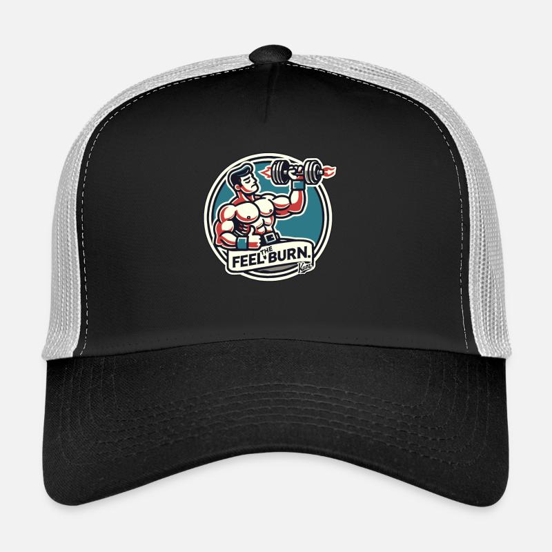 Pompes de bodybuilder fer à repasser : Ressentez la sensation de brûlure Casquette trucker 