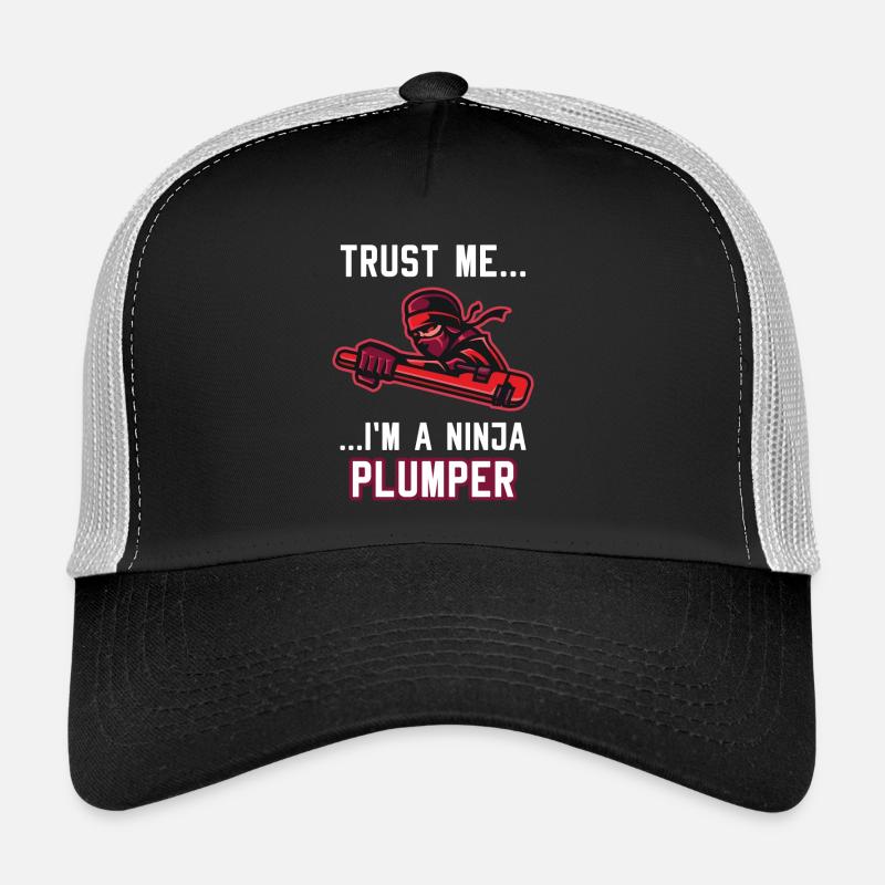 Plunger Wrench Trust Im A Plumber Trucker Cap