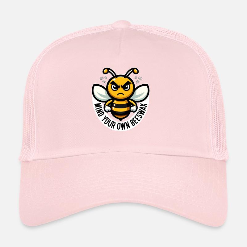 FAITES ATTENTION À VOTRE PROPRE CIRE D’ABEILLE Casquette trucker 