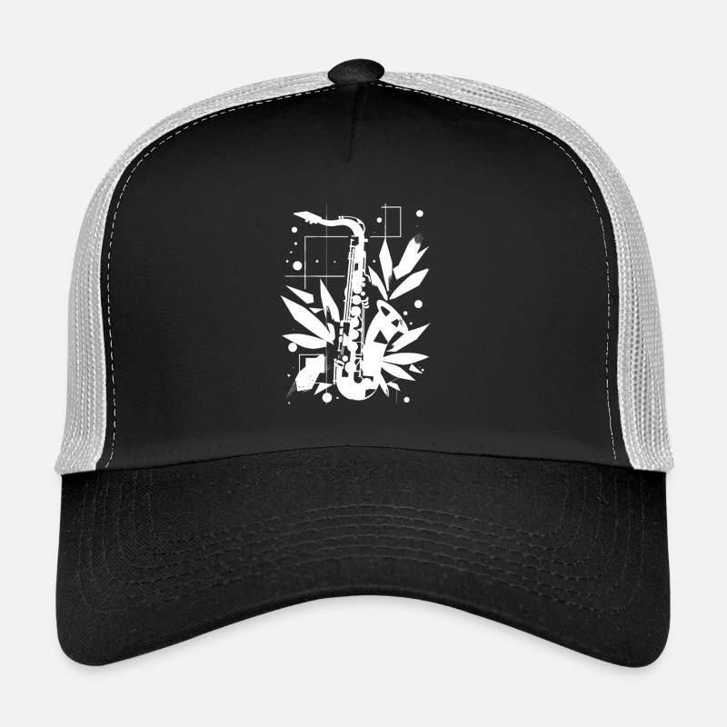 Saxophon Cartoon Look Trucker Cap