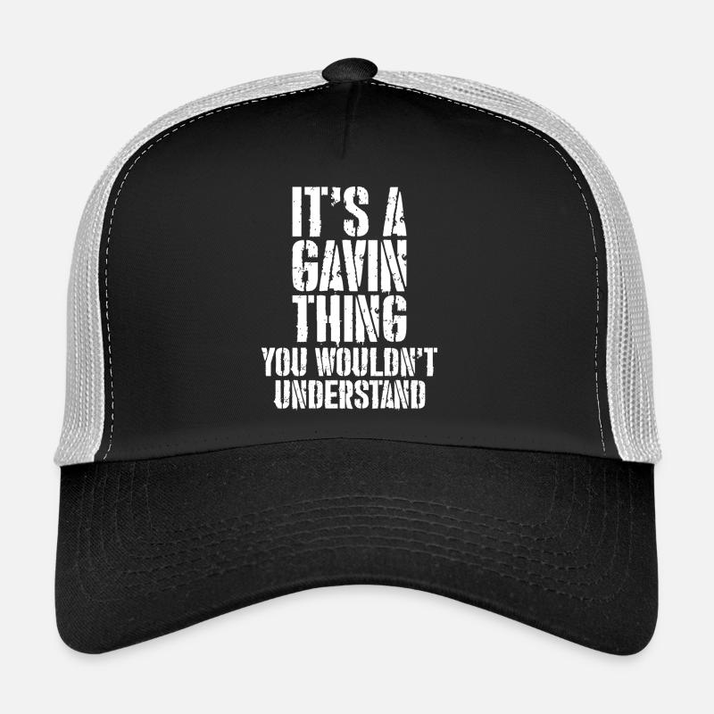C’est un truc de gavin Casquette trucker 