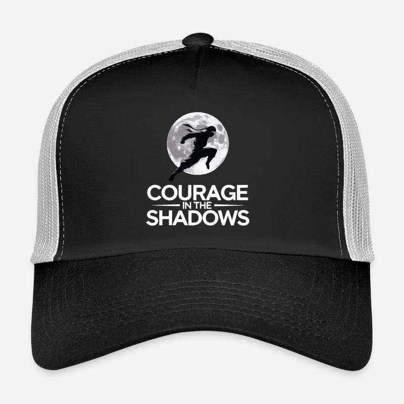 COURAGE IN THE SHADOWS Trucker Cap
