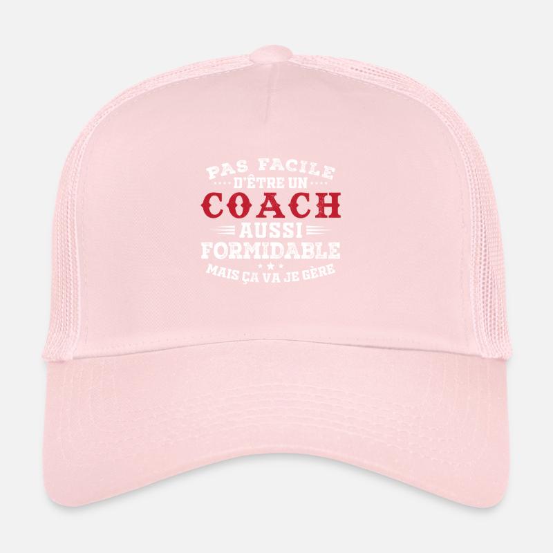 Cadeau Formidable pour Coach Formidable Casquette trucker 