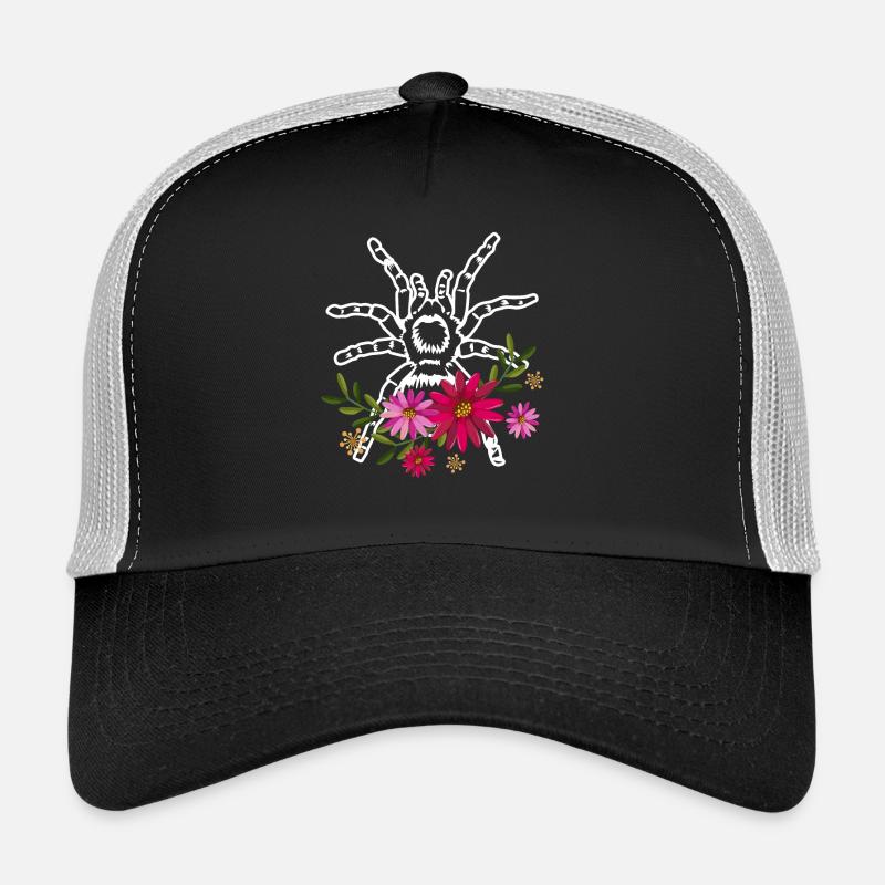 Tarantula With Flowers Trucker Cap