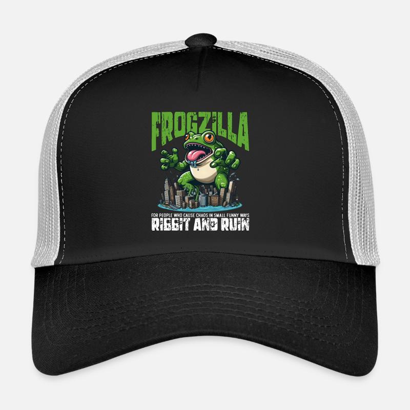 RIBBIT AND RUIN - FROGZILLA Trucker Cap