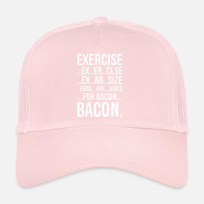Bacon Exercise Trucker Cap