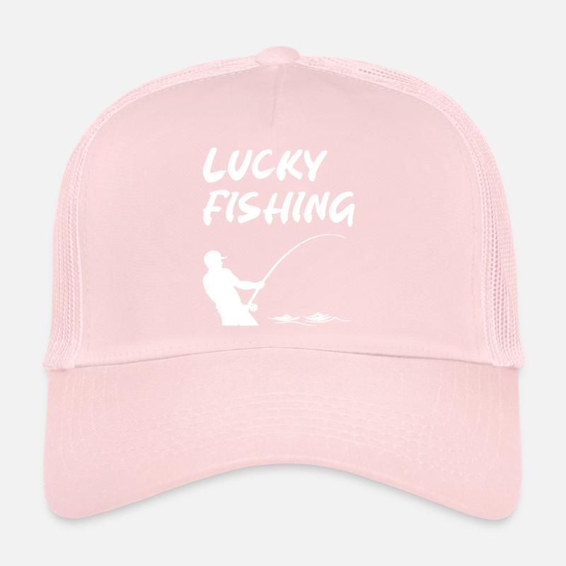 Pêche chanceuse Casquette trucker 