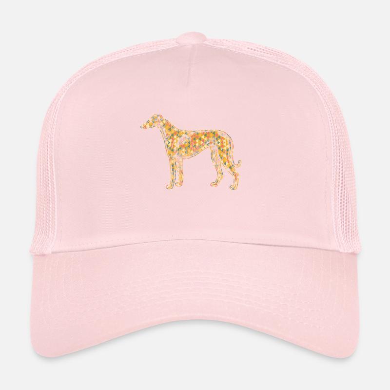 Greyhound Geometric Trucker Cap