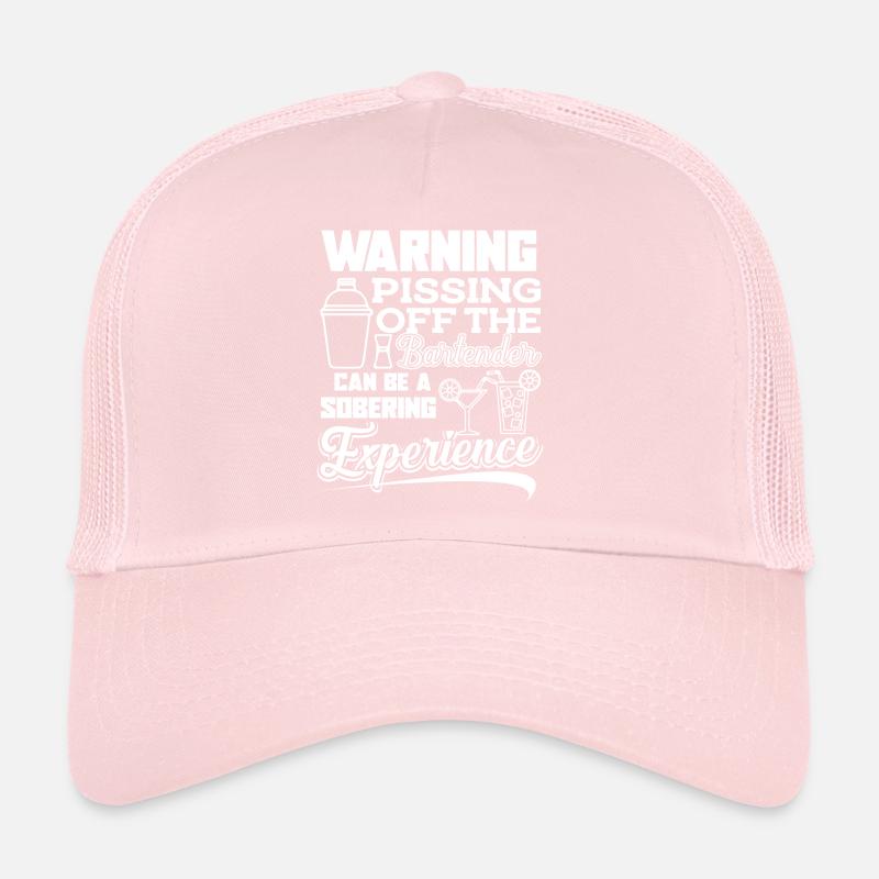 Bartender Pissing Off The Bartender Trucker Cap