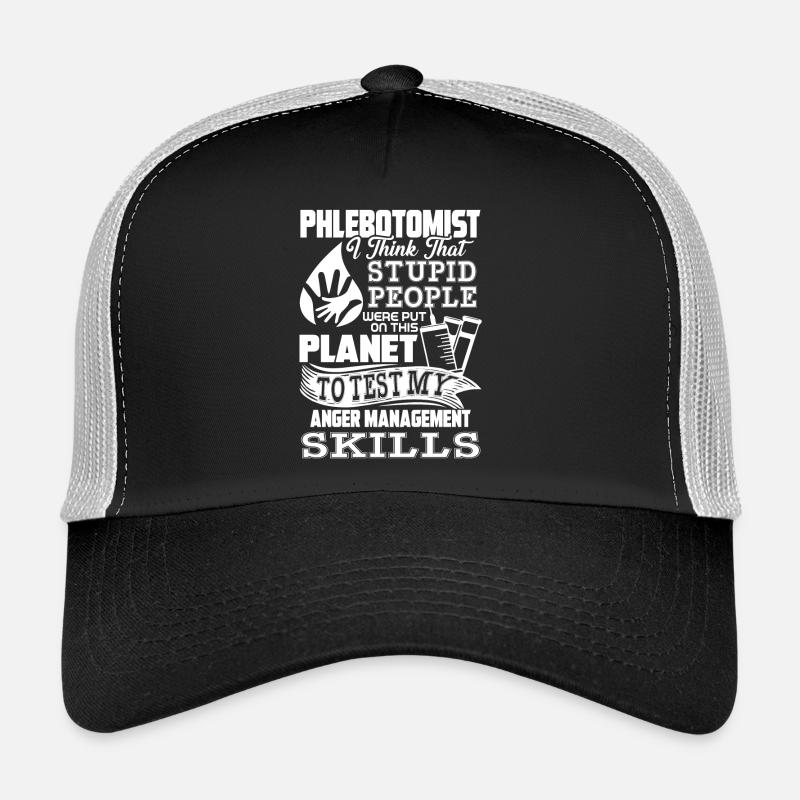 Phlebotomist Skills Trucker Cap