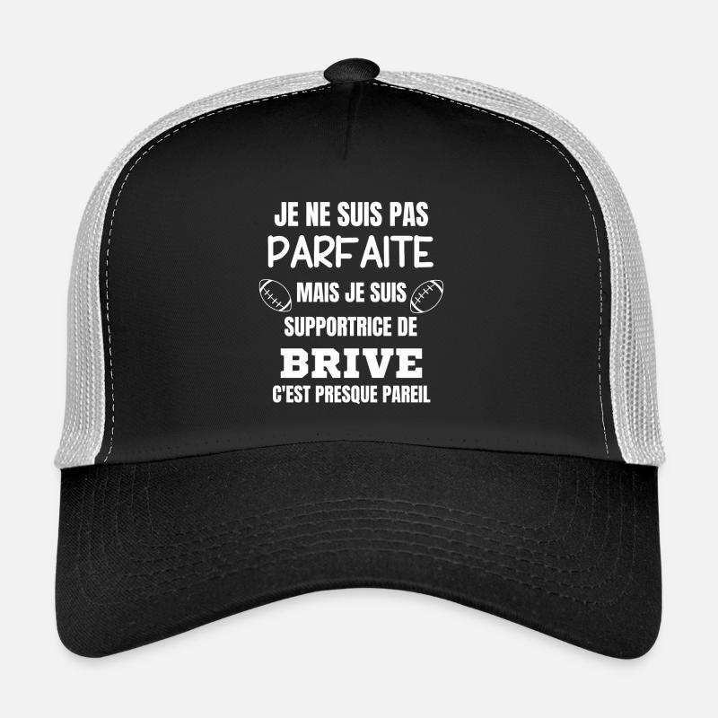 Supportrice de Brive Parfaite Rugby Casquette trucker 