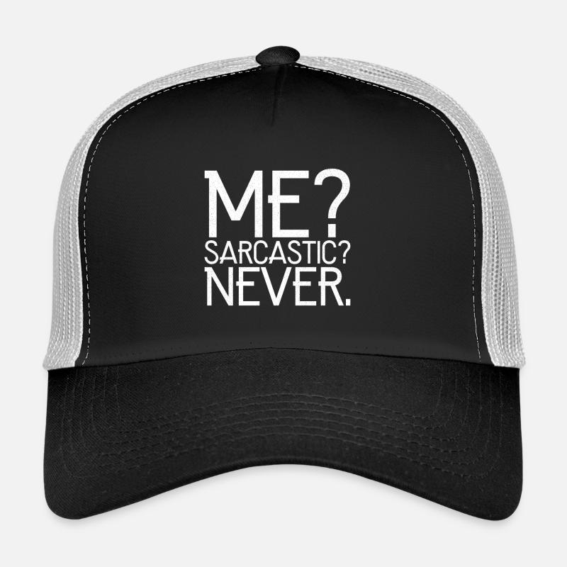 ich sarkastisch, nie Trucker Cap