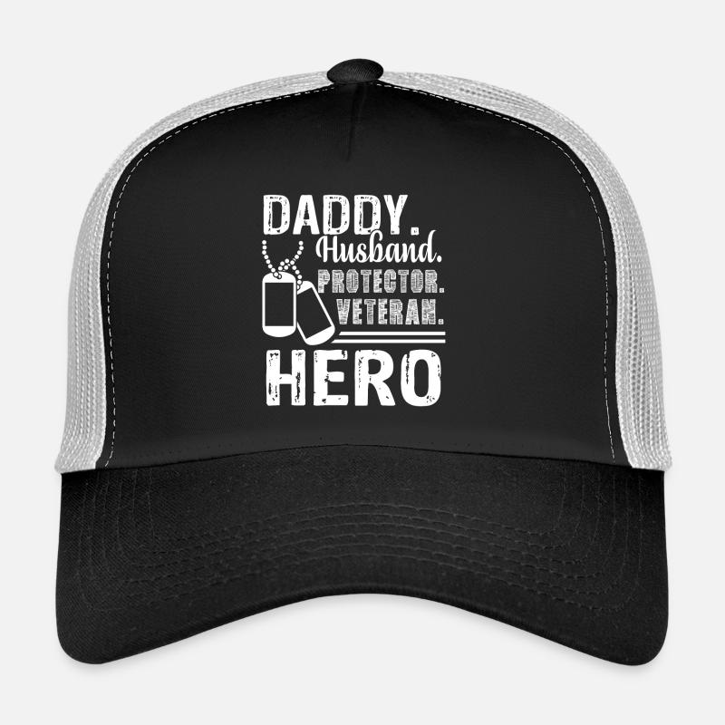 Veteran Daddy Veteran Hero Trucker Cap