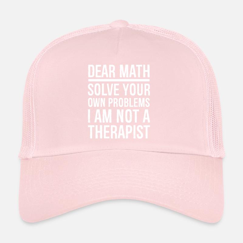 Cher Math Chemise drôle Casquette trucker 