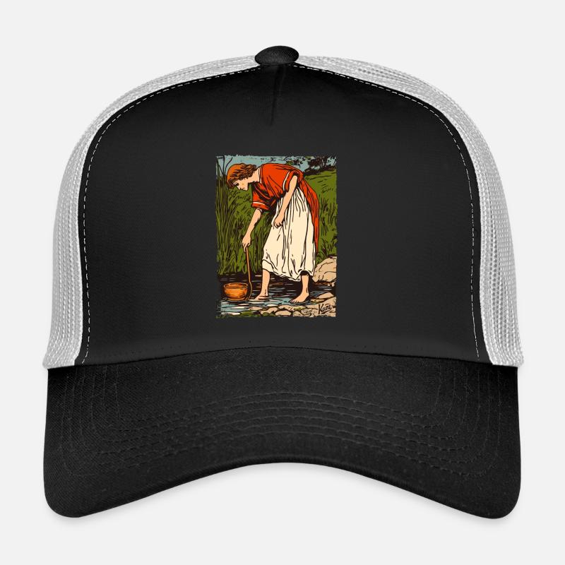 Medieval life on the river Trucker Cap