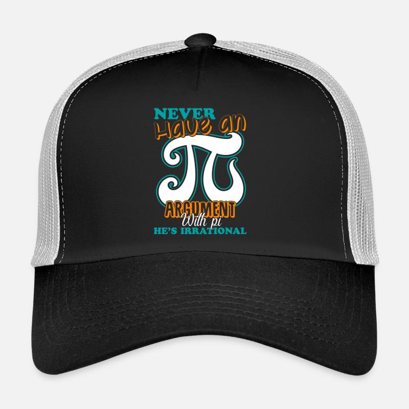 Pi Day Never Argument With Pi Trucker Cap