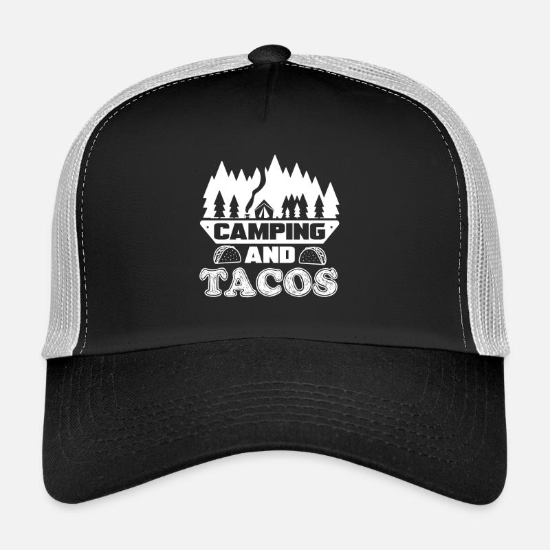 Camping Camping and Tacos Trucker Cap