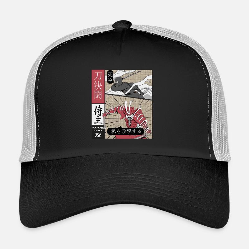 Katana Duel Ninja vs Samurai - Trucker Cap - black/stone grey