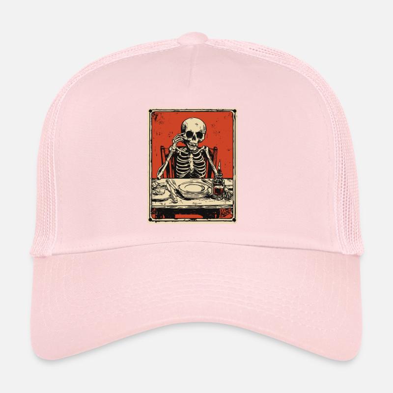 Bon Appetit Squelette Casquette trucker 