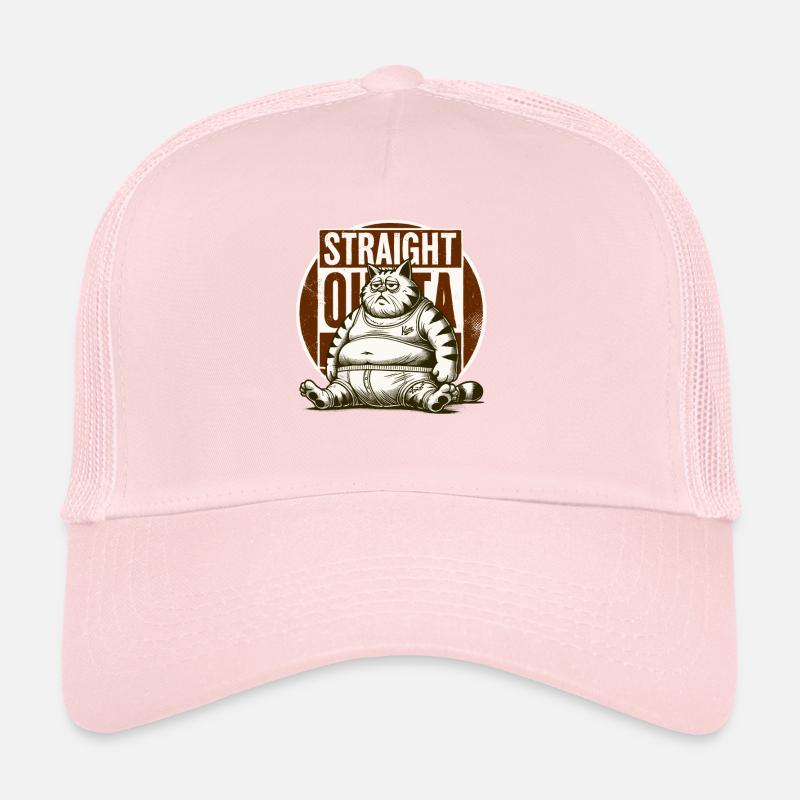 Gros chat, à bout de souffle Casquette trucker 