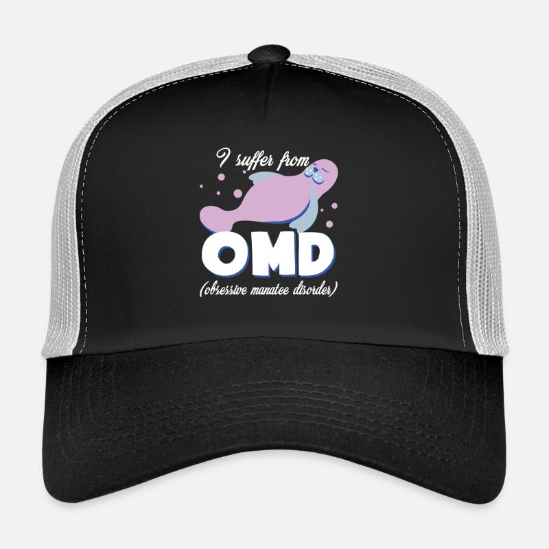 Manatee Obsessive Manatee Disorder Trucker Cap