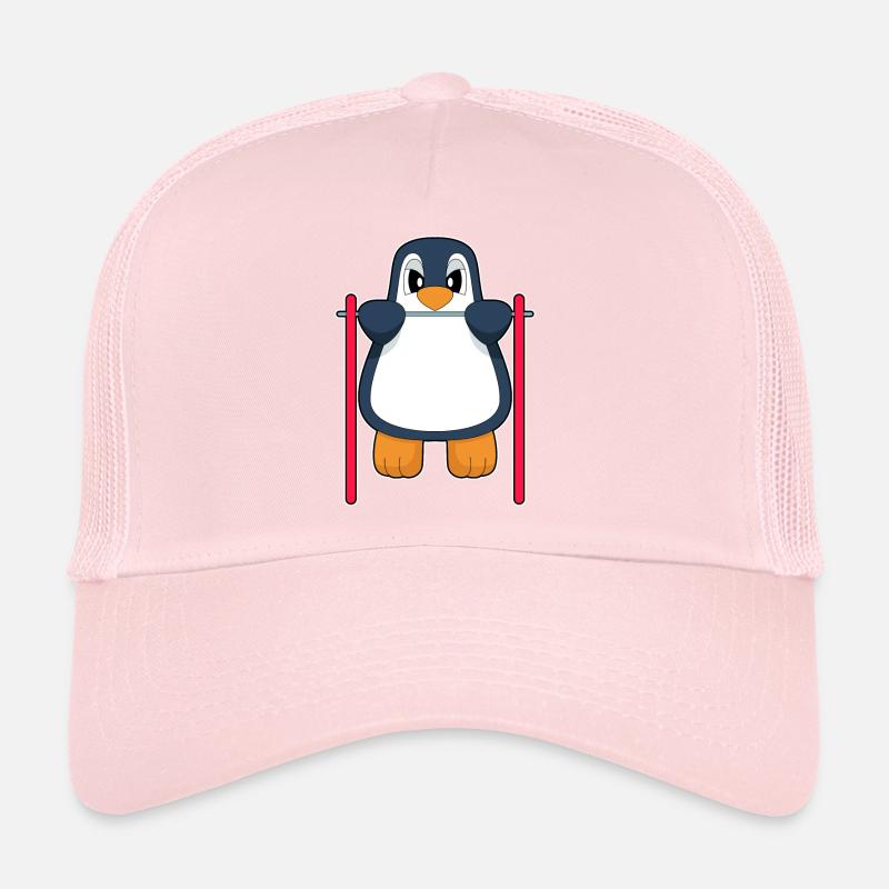 Penguin Bodybuilder Tractions Culturisme Casquette trucker 