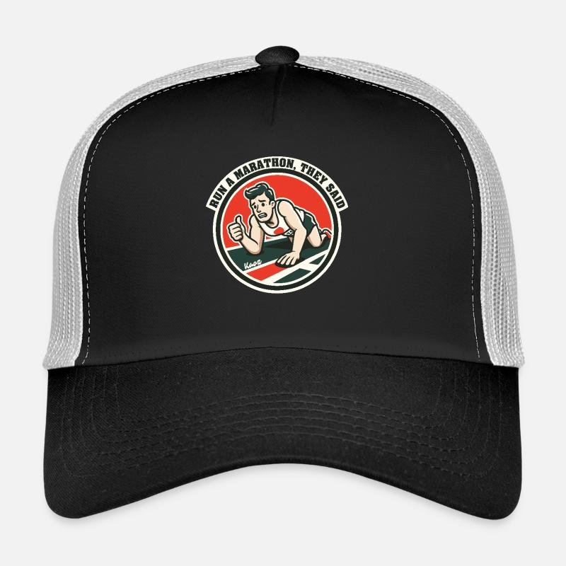 Courir un marathon, ont-ils dit Casquette trucker 